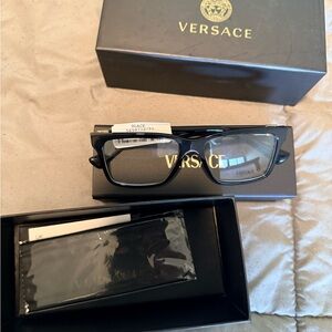 Versace Elegant Black Men's Eyewear